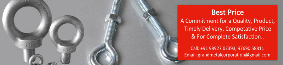 DIN 580 - Lifting Eye Bolts