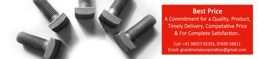 DIN 608 - Countersunk Square Bolts (Short Neck)