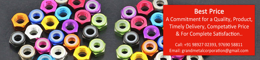 Hex Lock Nuts Nylon Insert