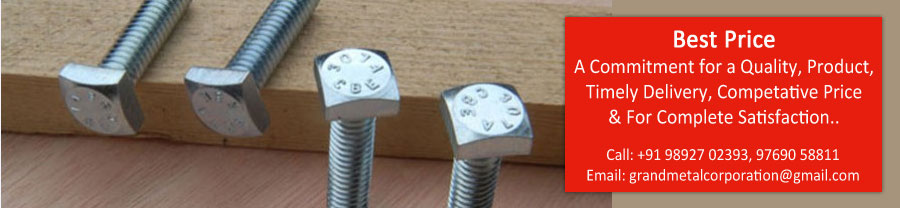 Square Head Machine Bolts